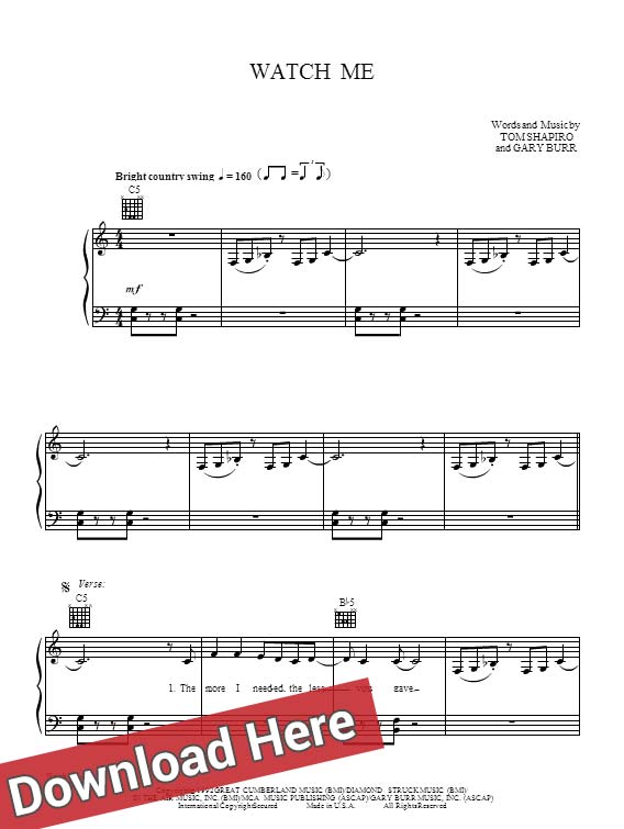 silento, watch me, sheet music, piano, notes, score, chords, download