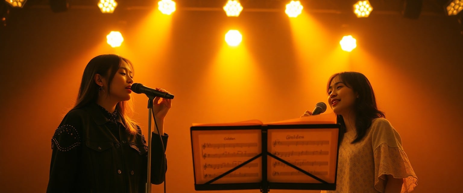 Golden Sheet Music Live Performance – Huntrx, Ejae, Audrey Nuna, and Rei Ami